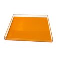R16 Home Neon Orange Lucite Tray - Large AVT02-ORNG